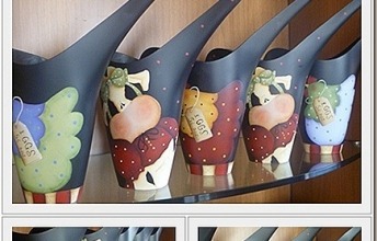 Annaffiatoi decorati
